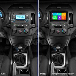 Moldura Painel Central 2 Din I30 Ar Analógico 2008 À 2012 Som Mp5 Preto Expex Epx483 Novum Ap1129 - 2 Moldura Painel Central 2 Din I30 Ar Analógico 2008 À 2012 Som Mp5 Preto Expex Epx483 Novum Ap1129 - 2