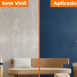 Papel D Parede Adesivo Lavavel Textura Tecido Jeans Escuro Open Star 32878 - 2