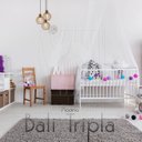 Ver imagem 3 de Luminaria Pendente Tripla Bali E27 Madeira Mdf Cr Desmontada:rústico