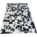 Ver imagem 1 de Tapete de Couro Preto Branco Malhado 1,20x1,80 C/B Peça 10