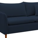 Ver imagem 7 de Sofá 2 Lugares Retrô 164cm Veludo Kassia