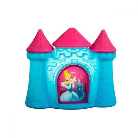Luminária Abajur De Mesa Castelo Cinderela com LED Disney