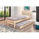 Ver imagem 1 de Bicama de Solteiro Madeira Maciça sem Pintura