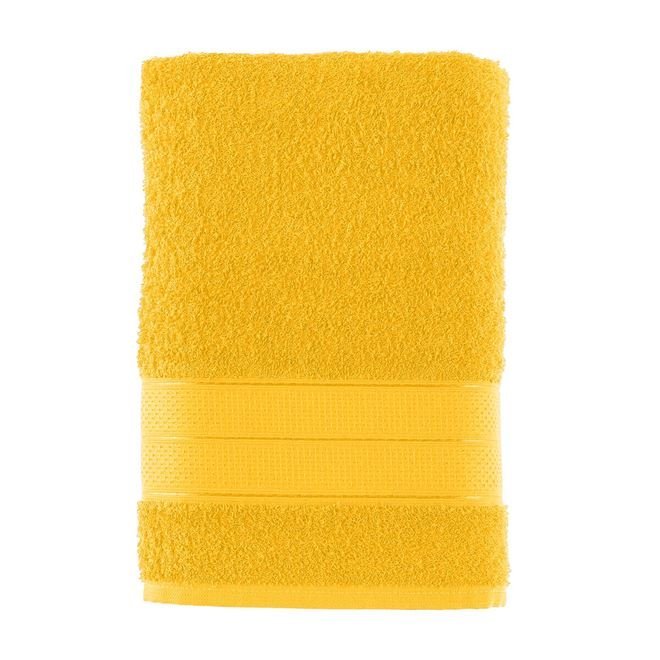 Toalha de Banho Felpuda Dry Alice Amarelo