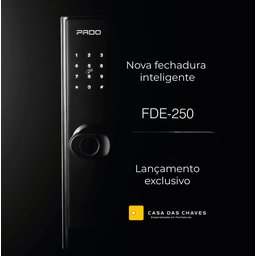 Fechadura Digital Inteligente Pado Fde-250 Wi-fi App Pado Smart Tuya Wi Fi - 8