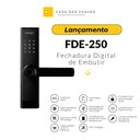 Ver imagem 7 de Fechadura Digital Inteligente Pado Fde-250 Wi-fi App Pado Smart Tuya Wi Fi