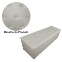 Ver imagem 4 de Calçadeira Recamier Baú Casal King 190cm Juliana Suede Bege