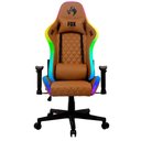 Ver imagem 2 de Cadeira Gamer Fox Racer Rgb Marrom com Iluminação (led)