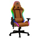 Ver imagem 1 de Cadeira Gamer Fox Racer Rgb Marrom com Iluminação (led)