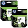 Kit Cartucho Hp 60xl Cc641wb Preto e Hp 60xl Cc644wb Color - 1