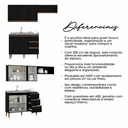 Ver imagem 6 de Armário de Cozinha Milão Modulada 3 Peças Menu Móveis Preto