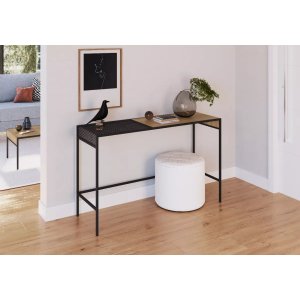 Balcão Aparador York 120cm Estilo Industrial 27902 Artesano - Hanover/preto