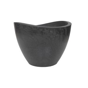 Vaso Vasart Copacabana 60x45cm Antique Preto R38006004517