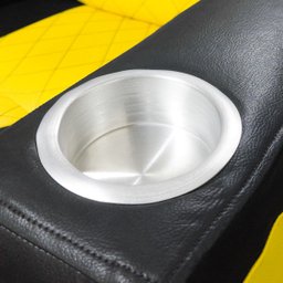 Poltrona Gamer Sparta Reclinável com Carregador Usb Preto/amarelo Sofa Store - 8