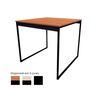 Mesa de Cozinha 4 Lugares Industrial Quadrada 80x80 Pe Metal Resistente a Água - 6