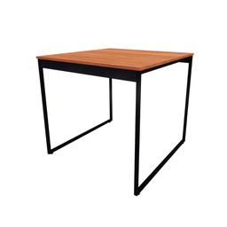 Mesa de Cozinha 4 Lugares Industrial Quadrada 80x80 Pe Metal Resistente a Água - 1