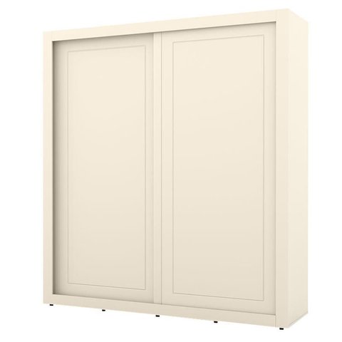 Guarda Roupa Tutto New 2 Portas de Correr Off White - Matic