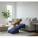 Ver imagem 1 de Rampa Pet Antiderrapante, Tecido Suede Azul