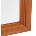 Ver imagem 7 de Espelheira Madeira Maciça 80x85cm Tendence Marrom/Garapa