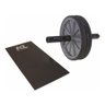 Kit Roda Abdominal Exercicios Lombar Colchonete Eva 20 mm - 1