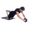 Kit Roda Abdominal Exercicios Lombar Colchonete Eva 20 mm - 2