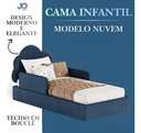Ver imagem 4 de Cama Infantil Nuvem Montessoriana com Colchão Azul - Bgaspari