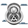 Válvula para Pia Aço Inox 3.1/2 G01 Cromado - Mpozenato - 3