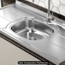 Válvula para Pia Aço Inox 3.1/2 G01 Cromado - Mpozenato - 6