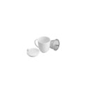 Ver imagem 2 de Caneca de Porcelana C/tapa e Infusor Birds Branco 350ml