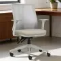 Ver imagem 3 de Cadeira de Escritório Giratória Diretor Flow F02 Base Cinza Sintético Bege - Lyam Decor