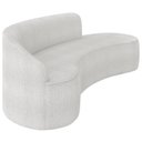 Ver imagem 6 de Sofá 4 Lugares para Sala 220cm Orgânico Wendi Boucle Cinza I01 - Mpozenato