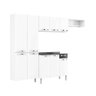 Cozinha Itatiaia Rose Compacta 4 Peças Branco e Gabinete Preto (com Suqueira Diamond 1,8L) - 3