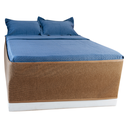 Ver imagem 1 de Saia Cama Box Bege