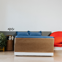 Saia Cama Box Bege - 2