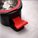 Ver imagem 4 de Mop Balde 13 Litro Turbo 360 com Pedal e Esfregão Cesto Inox