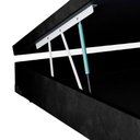 Ver imagem 7 de Base para Cama Box Casal Martin Premium com Baú Suede (47x138x188) Preta
