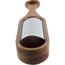 Ver imagem 2 de Ralador em Aço Inox C/ Suporte Madeira Acácia 29cm Tuut