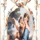 Ver imagem 6 de Quadro Clássico Decorativo Gobelin a: 175cm L:46cm C:04cm