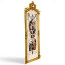 Ver imagem 3 de Quadro Clássico Decorativo Gobelin a: 175cm L:46cm C:04cm