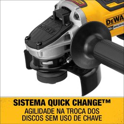 Esmerilhadeira Bateria 20v 4.1/2 2 Baterias e Bolsa Dcg413p2 Dewalt - 6