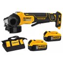 Ver imagem 1 de Esmerilhadeira Bateria 20v 4.1/2 2 Baterias e Bolsa Dcg413p2 Dewalt