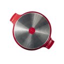 Ver imagem 3 de Frigideira Vermelho Alumínio Fundido Usinado Javali AA 30cm