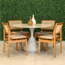 Ver imagem 4 de Mesa de Jantar Cone Lamp Redonda Laca - 120cm