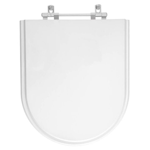 Assento Sanitário Poliester Duna Branco para vaso Deca