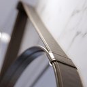 Ver imagem 7 de Espelho Redondo Alça em Couro Sintético Preto Aqua Mais