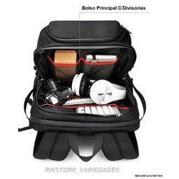 Mochila Arctic Hunter Impermeável Preta B00295 - 6