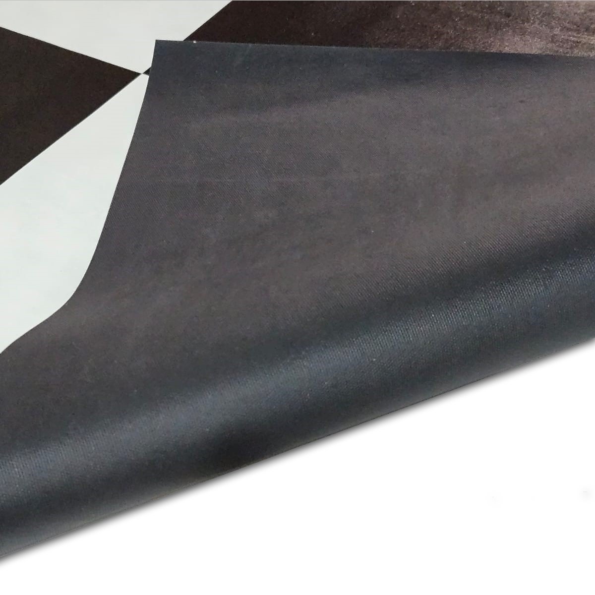 Passadeira em Manta Vinilico Similar Laminado 0,50x3,00 Xadrez - 6