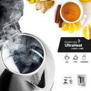 Ver mais imagens de Conjunto de Panelas Allegra Inox 4 Peças E Chaleira Elétrica ECH01 1,8L 220v - Eos