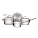 Ver imagem 3 de Conjunto de Panelas Allegra Inox 4 Peças E Chaleira Elétrica ECH01 1,8L 220v - Eos
