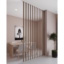 Ver imagem 1 de Brise (breeze) Divisor de Ambientes Modular 274x6,5cm 01 Unid. - Peroba